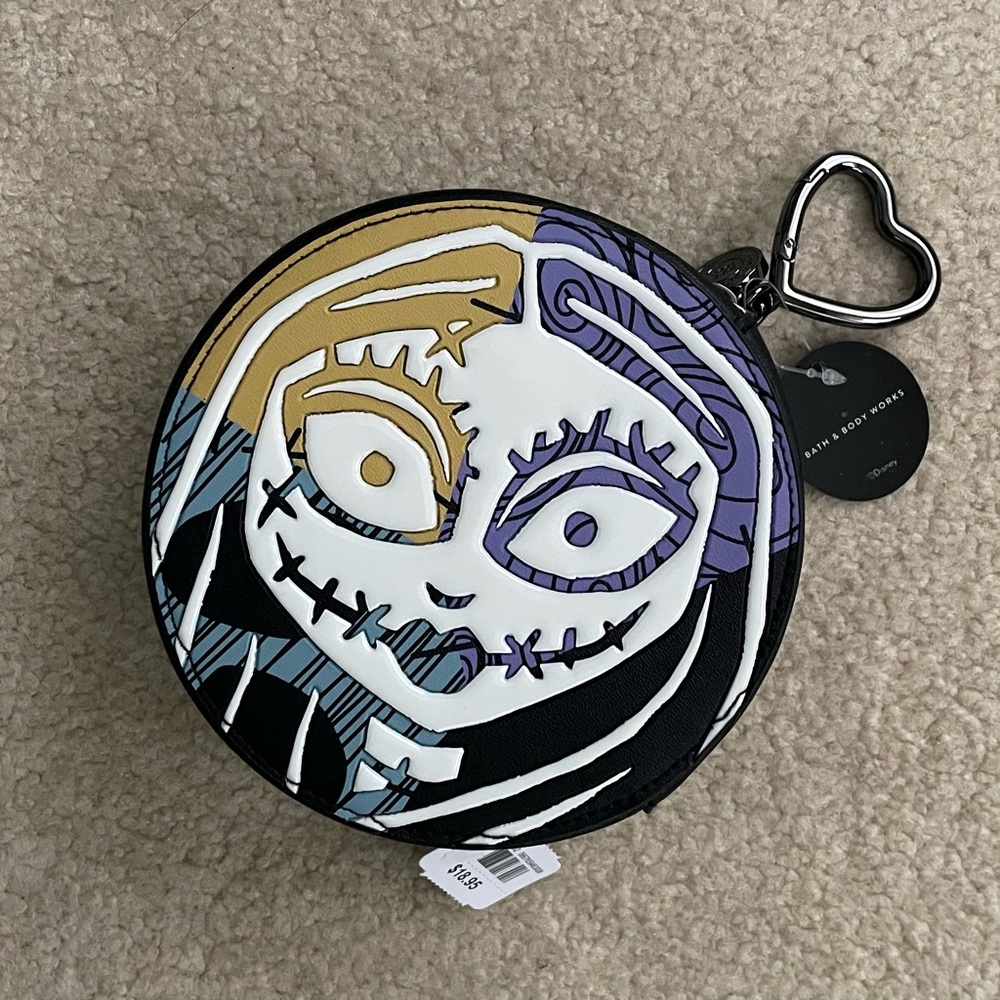 Bath & Body Works Disney The Nightmare Before Christmas Jack & Sally Coin Purse - Picture 6 of 16
